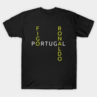 Luis Figo and C Ronaldo T-Shirt